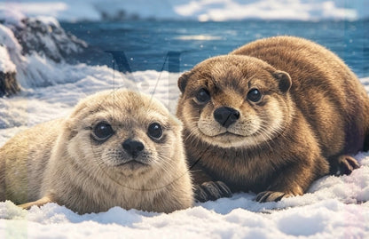 The Pawfect Pair © 50x80
