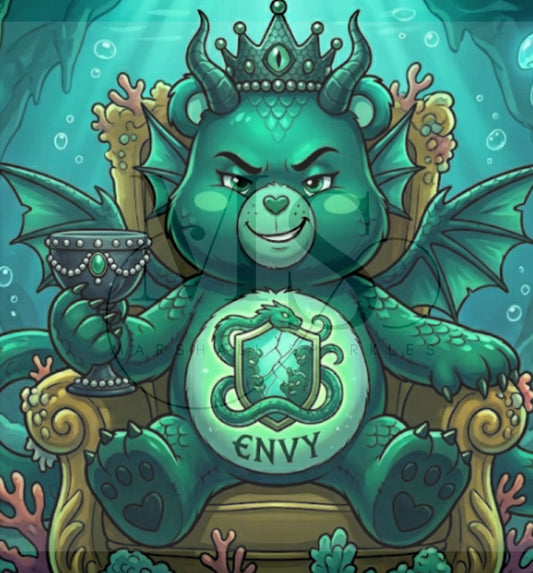 Snuggle Sin Bears - Envy ©  50x50 by RG Designs