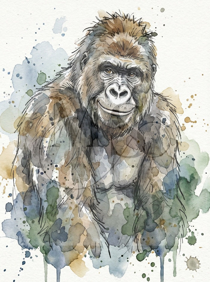 Gorilla © 40x55 - (print to order)