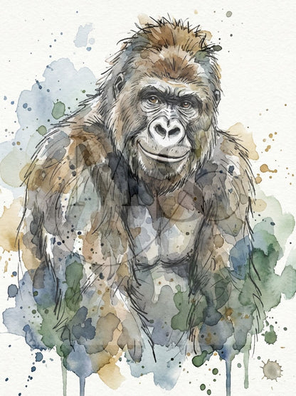 Gorilla © 40x55 - (print to order)