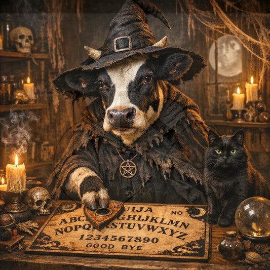 The Moo- dium © 60x60 by NAT Art Creations