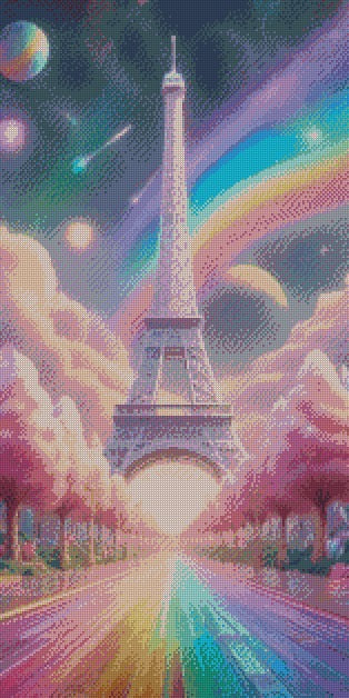 A Day in Paris ©  40x80 (PTO)