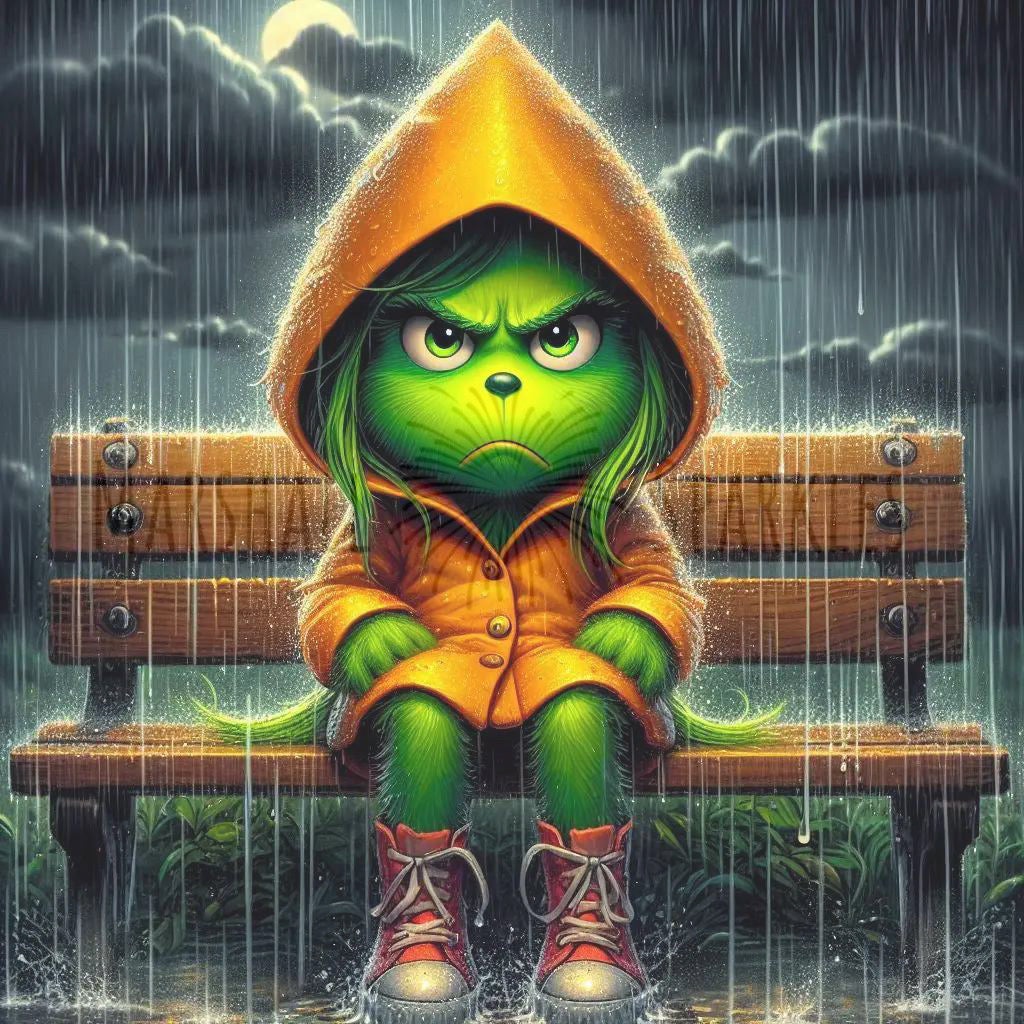 April April Showers © 40x40 Square Fairy Drill