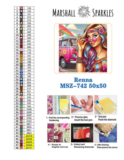 Renna ©  50x50 (print to order)