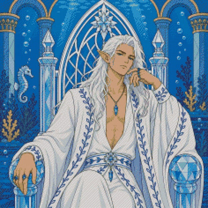 Water Prince © 60x60 by Katie Mayo-Jackson