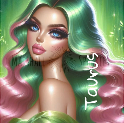 Zodiac Colours - Taurus  © 60x60