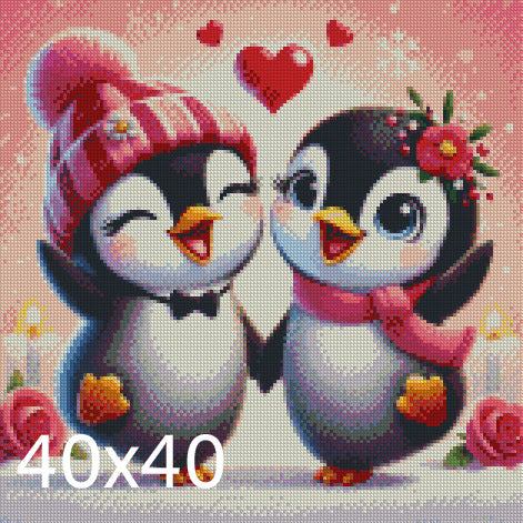 Snow in Love © 40x40 (print to order)