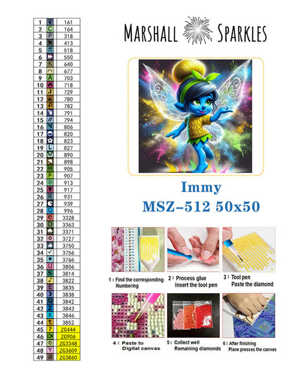 Immy © 50x50 (print to order)