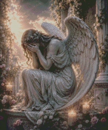 Tears of a Fallen Angel © 50x60 by KT Designs