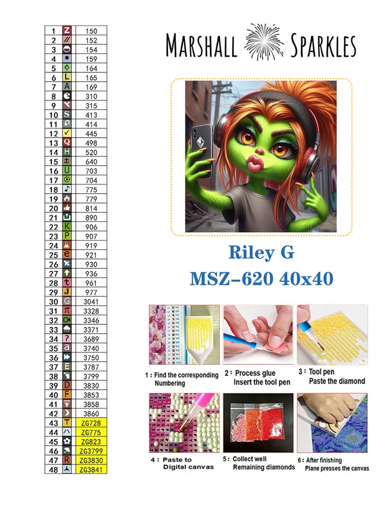 Riley G © 40x40 (print to order)