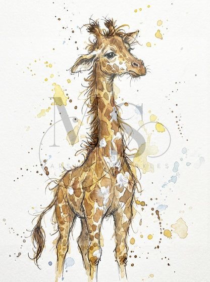 Giraffe © 40x55 - (print to order)