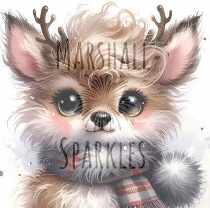 Reindeer © 40x40 (print to order)