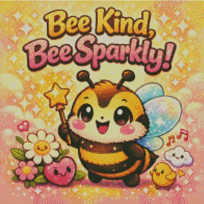 Bee Kind, Bee Sparkly! © 50x50