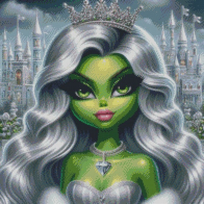 April/Crystal - Green G © 50x50