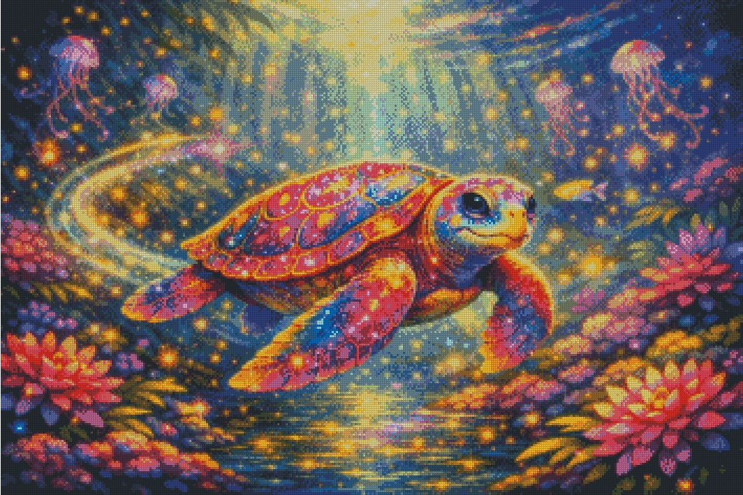The Majestic Turtle © 90x60