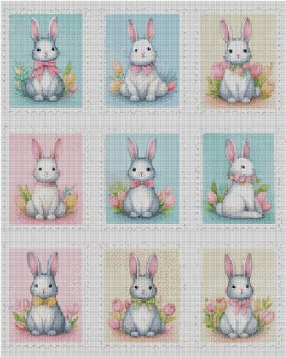 Rabbit Stamps © 60x75