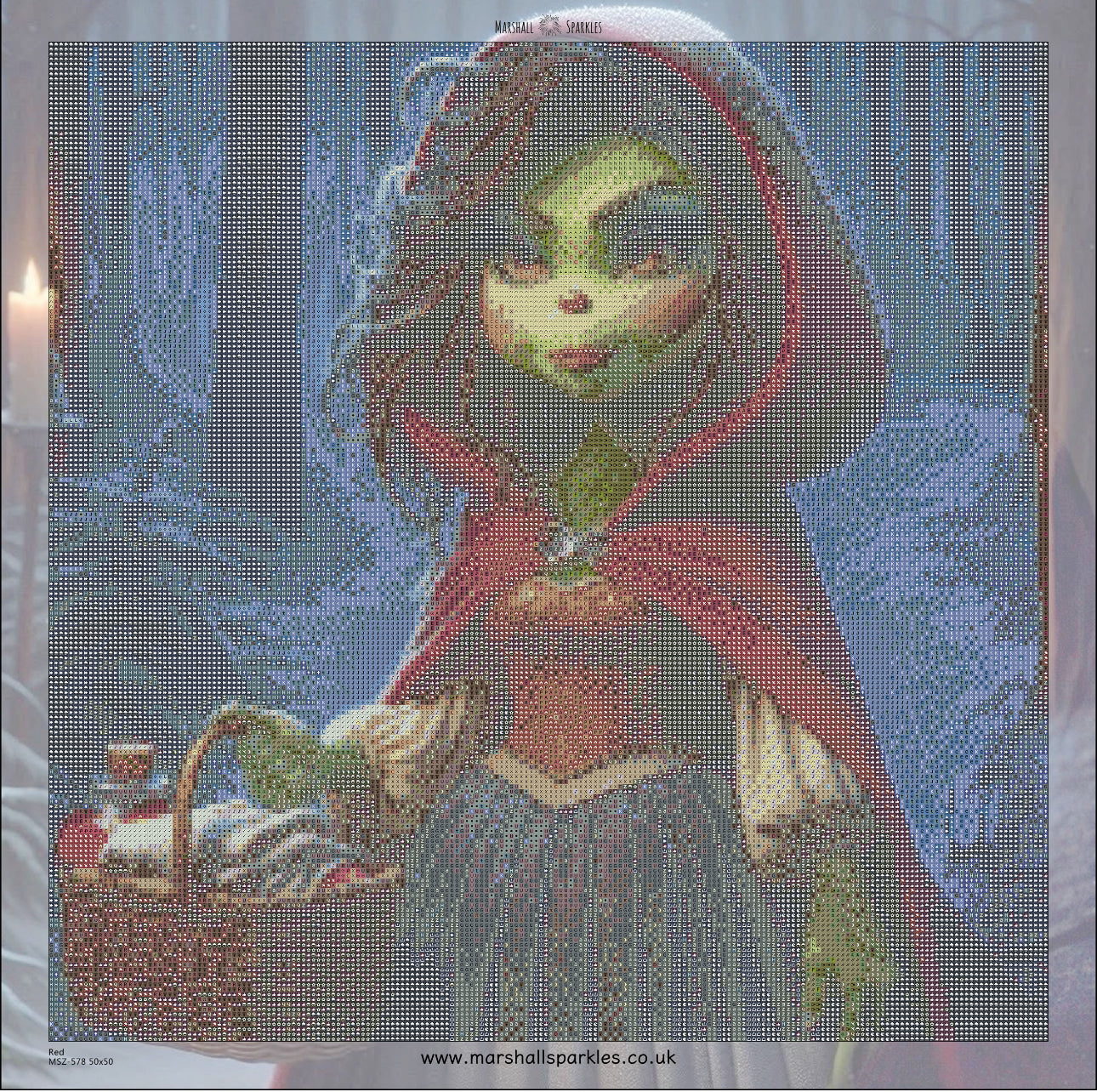 Red © 50x50 (print to order)