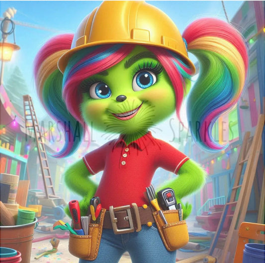 April Bobbie © 50x50 Square Fairy Drill add shipping size