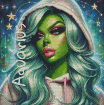 Zodiac Green - Aquarius Personality Traits © 60x60