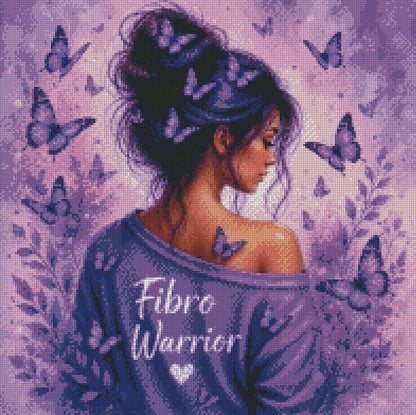 Butterfly Soul, Warrior Heart  ©  50x50 by KT Designs