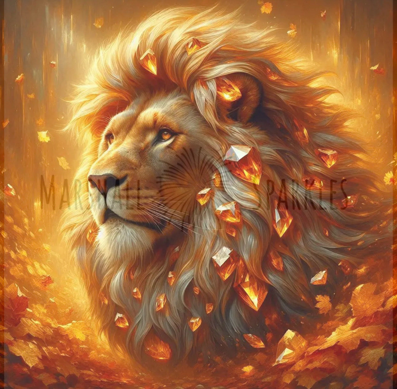 November/Citrine - Totem:Lion© 50x50