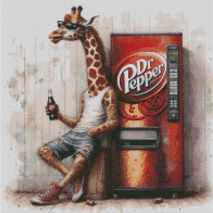 Rust & Fur - Giraffe © 50x50 (print to order)
