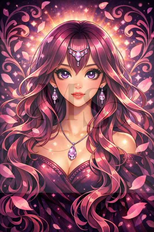 Coral Moon © 50x75