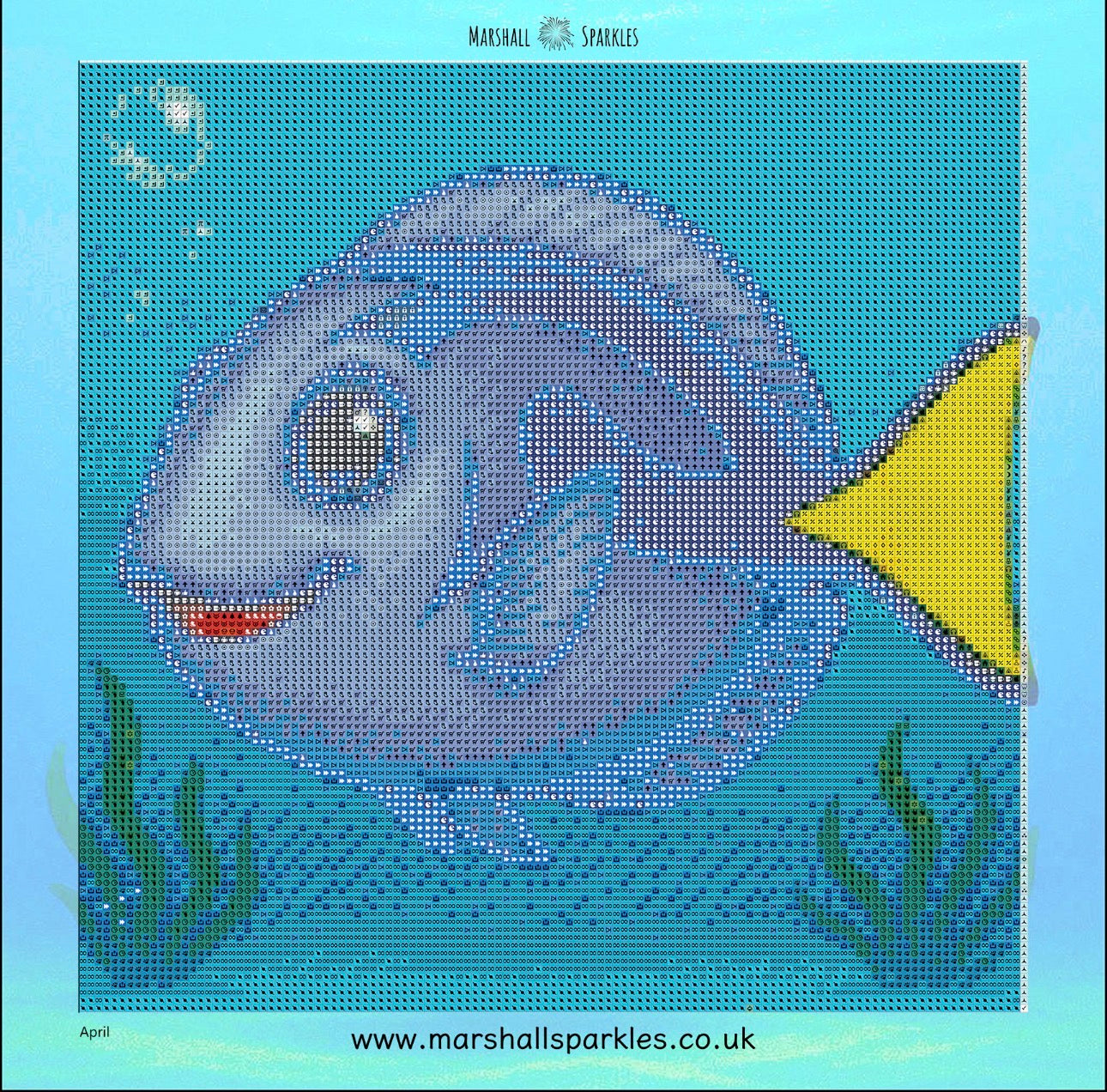 12 Months of Ocean © by Overton Designs 30x30 (PTO)