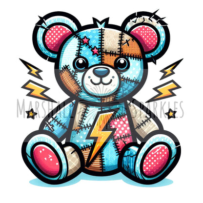Lightening Bear ©  40x40 (print to order)