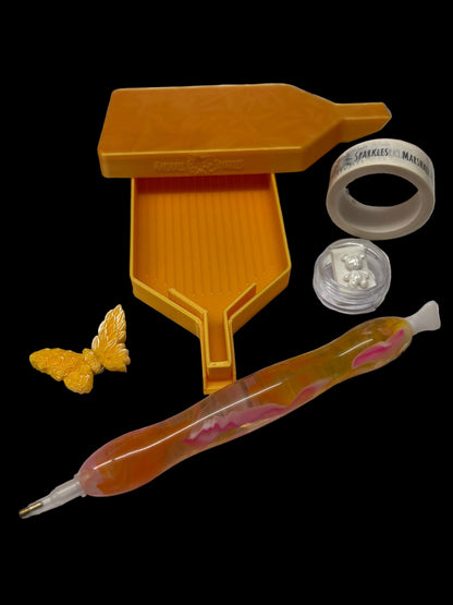 Upgraded Kit - in Stock Orders ONLY (can only be purchased with a stocked boxed diamond painting, Sparkle Savers NOT included)