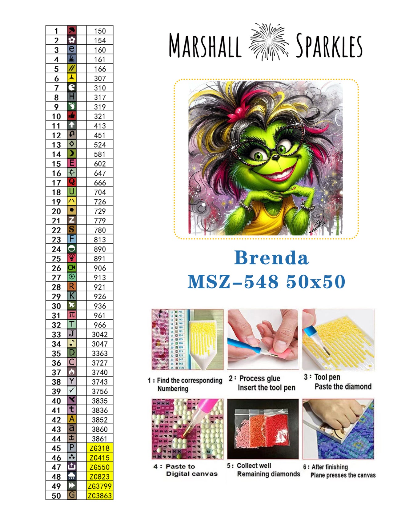 Brenda © 50x50 (print to order)