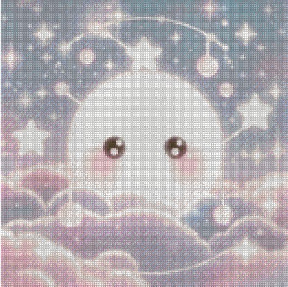 June/Pearl - Constellation © 40x40