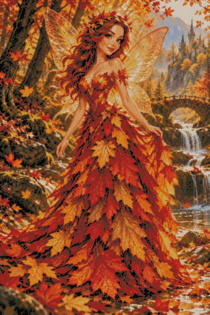 Autumn Fairy © 60x90 by NAT Art Creations