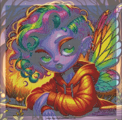 Evie ©  50x50 (print to order)