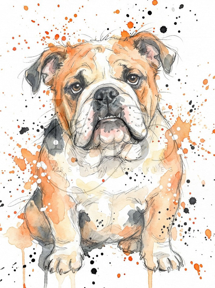Olde English Bulldog © 40x55