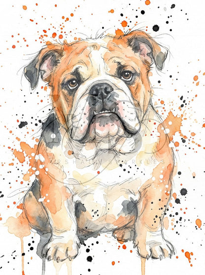 Olde English Bulldog © 40x55