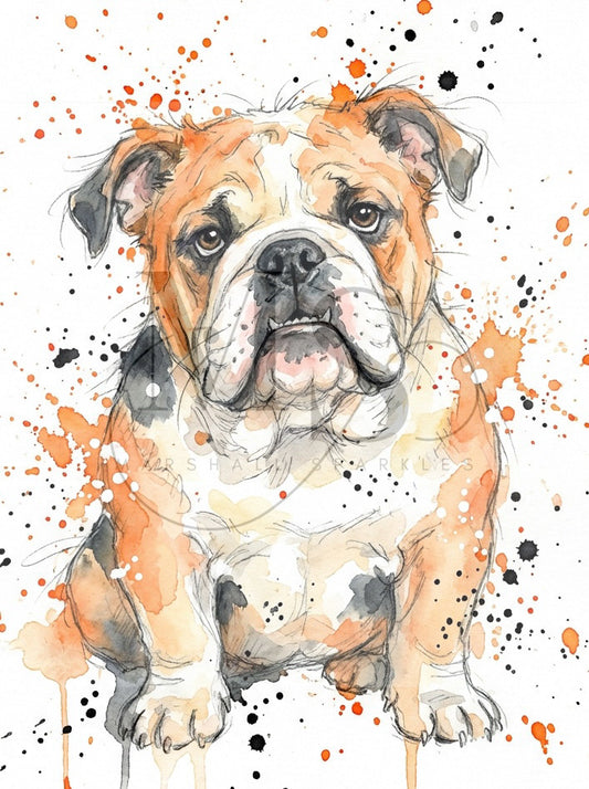 Olde English Bulldog © 40x55 - (print to order)