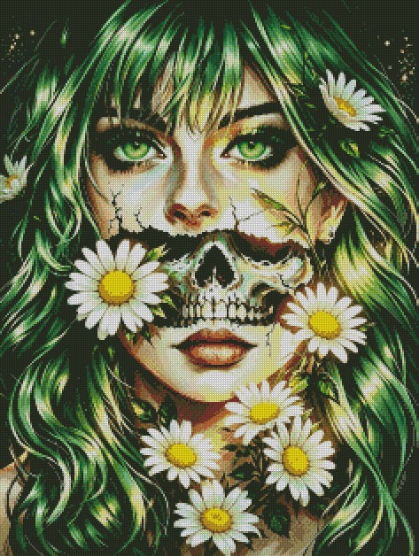 The Living Decay -  Green Grace © 60x80