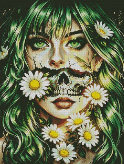 The Living Decay -  Green Grace © 60x80