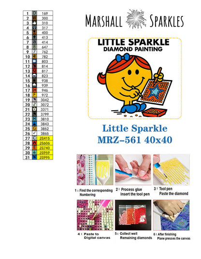 Little Sparkle © 40x40 (print to order)