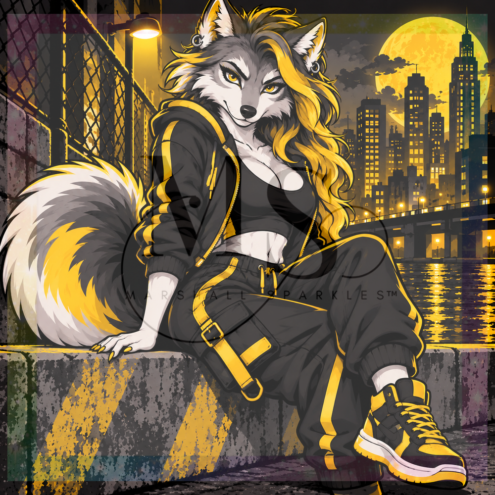 Luna Wolf © 60x60 by CrazyLone Wolf