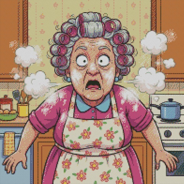 Baking Granny © 50x50