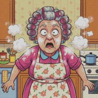 Baking Granny © 50x50