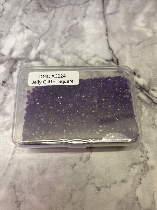 53 DMC XC024 Jelly Glitter Square Tray approx 30g
