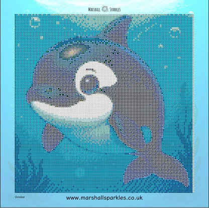 12 Months of Ocean © by Overton Designs 30x30 (PTO)