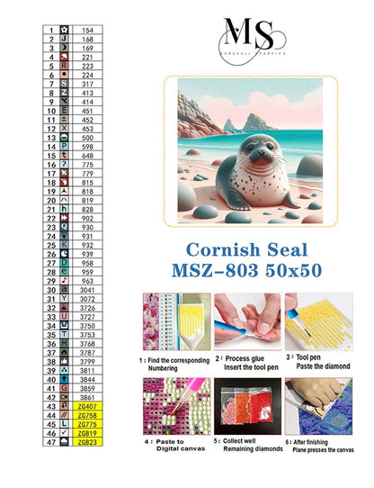 Cornish Seal © 50x50