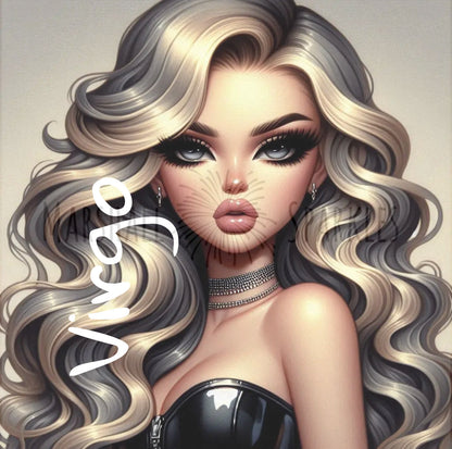 Zodiac Colours - Virgo © 60x60