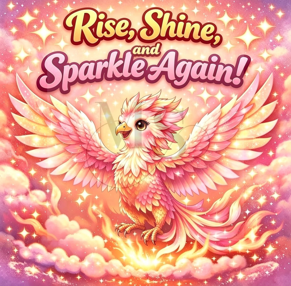 Rise, Shine, and Sparkle Again © 50x50