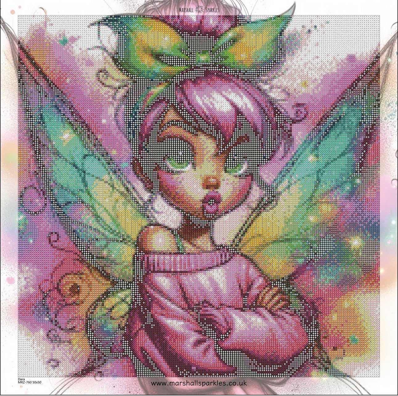 Dara © 50x50 (print to order)