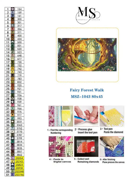 Fairy Forest Walk © 80x45